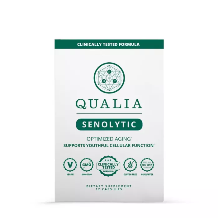 Qualia Life Sciences, Qualia Senolytic, Supliment Avansat Pentru Sanatate Celulara Si Longevitate, 12 Cps Qualia Life Sciences, Qualia Senolytic, Supliment Avansat Pentru Sanatate Celulara Si Longevitate, 12 Cps
