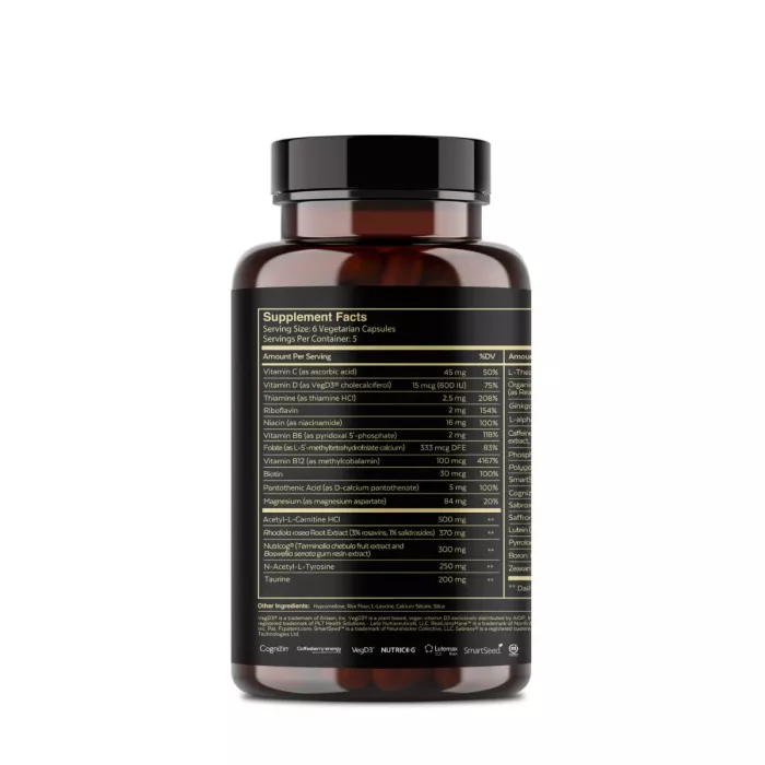 Qualia Life Sciences, Qualia Mind 2.0, Supliment Pentru Claritate Mentala Si Performanta Cognitiva, 30 Cps