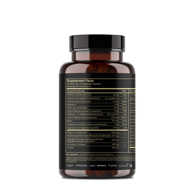 Qualia Life Sciences, Qualia Mind 2.0, Supliment Pentru Claritate Mentala Si Performanta Cognitiva, 30 Cps