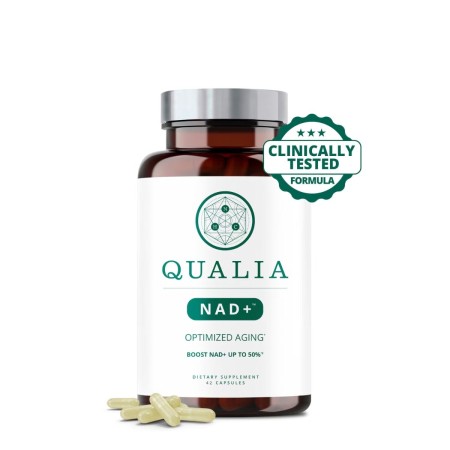 Qualia Life Sciences Qualia Nad+ Optimized Aging, Formula Pentru Cresterea Nad+ Pana La 50%, 42 Cps