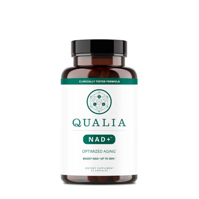 Qualia Life Sciences Qualia Nad+ Optimized Aging, Formula Pentru Cresterea Nad+ Pana La 50%, 42 Cps