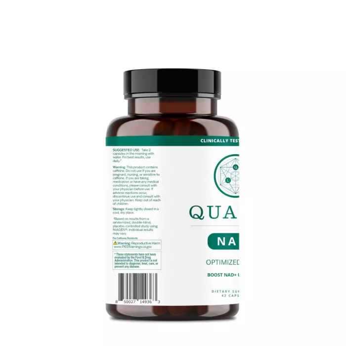 Qualia Life Sciences Qualia Nad+ Optimized Aging, Formula Pentru Cresterea Nad+ Pana La 50%, 42 Cps