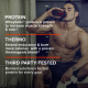 Amp wheybolic ripped, proteina din zer cu aroma de ciocolata (493.2 g), GNC Live Well