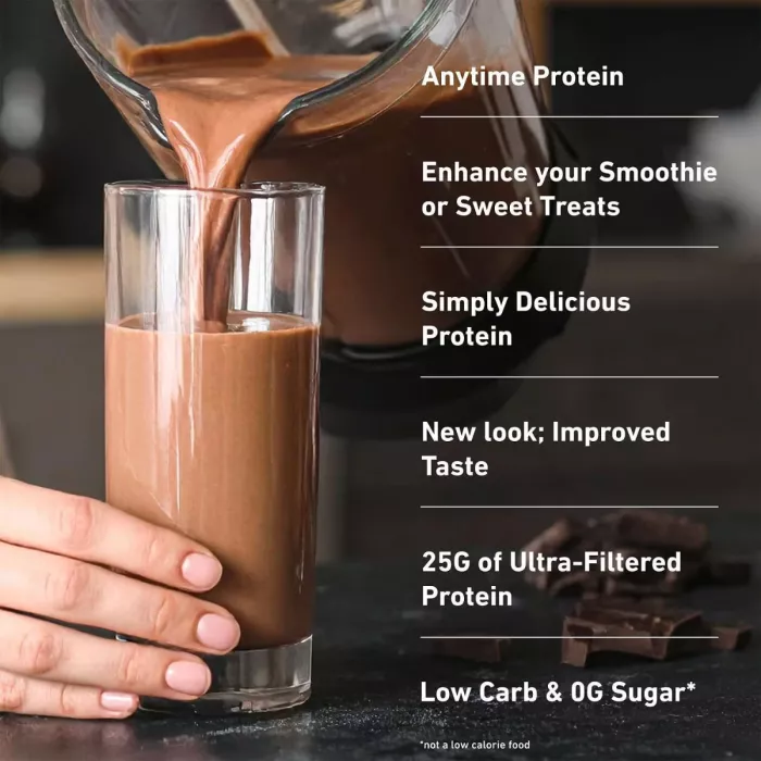 Isopure Low Carb Protein Powder, Proteina Izolata Din Zer, Cu Aroma De Ciocolata, 462 G
