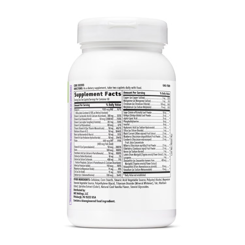 Gnc Women's 50 Plus, Multivitamine Si Minerale Pentru Femei, 120 Cps