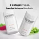 Codeage Hydrolyzed Multi Collagen Peptides Raw Greens With 21 Fruits & Veggies, Peptide De Colagen Hidrolizat Si 21 Superalimente Organice, 180 Cps