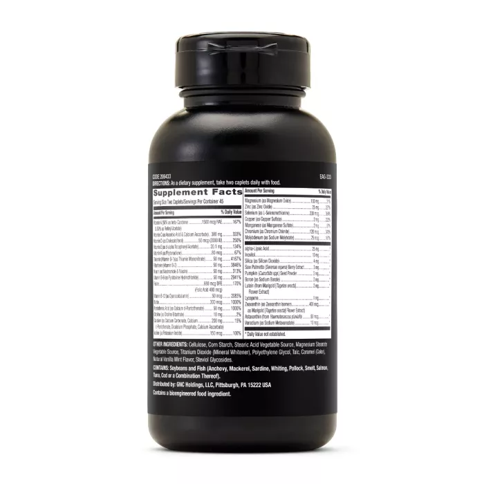 Gnc Mega Men, Complex De Multivitamine Pentru Barbati, 90 Tb