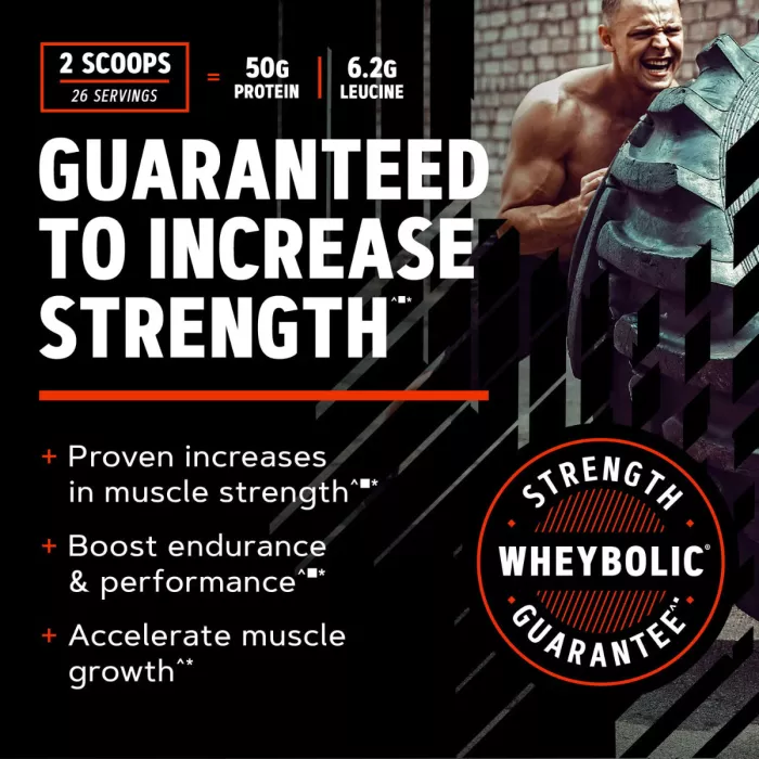 Gnc Amp New Wheybolic, Proteina Din Zer, Studiata Clinic, Cu Aroma De Vanilie, 1585,7 G