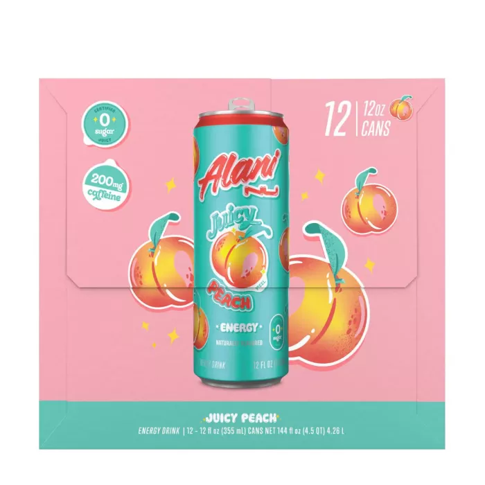 Alani Nu Energy, Energizant Cu Aroma De Piersica, 355 Ml