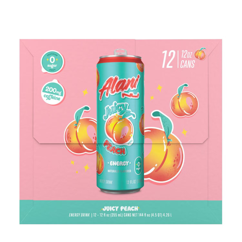 Alani Nu Energy, Energizant Cu Aroma De Piersica, 355 Ml