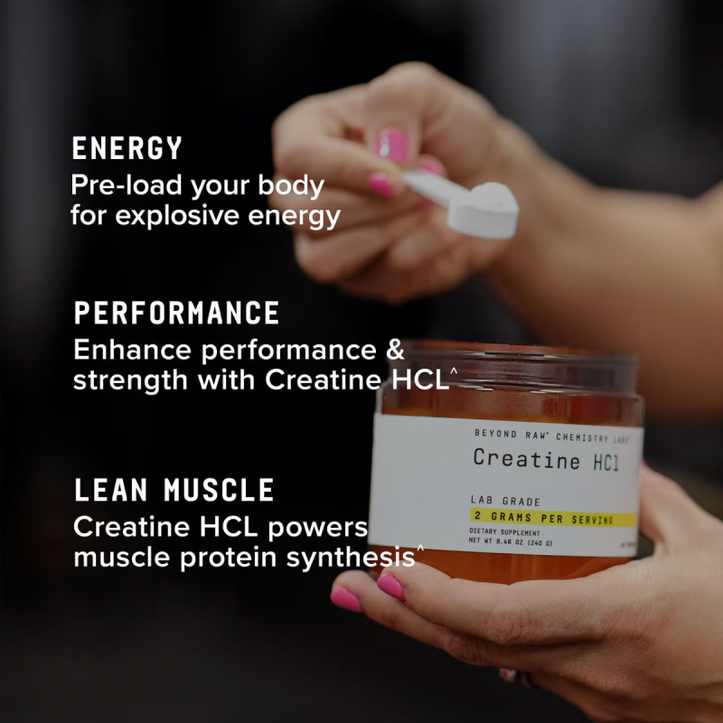Beyond raw chemistry labs creatina hidroclorida (120 g), GNC Live Well