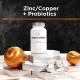 Codeage Amen Zinc/copper + Probiotics 2 Billion Cfu, Formula Pentru Echilibru Mineral Si Digestie Sanatoasa, 90 Cps