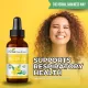 Herbal Goodness Organic Mullein Leaf Liquid Extract, Extract Lichid Organic Din Frunze De Lumanarica, 30 Ml
