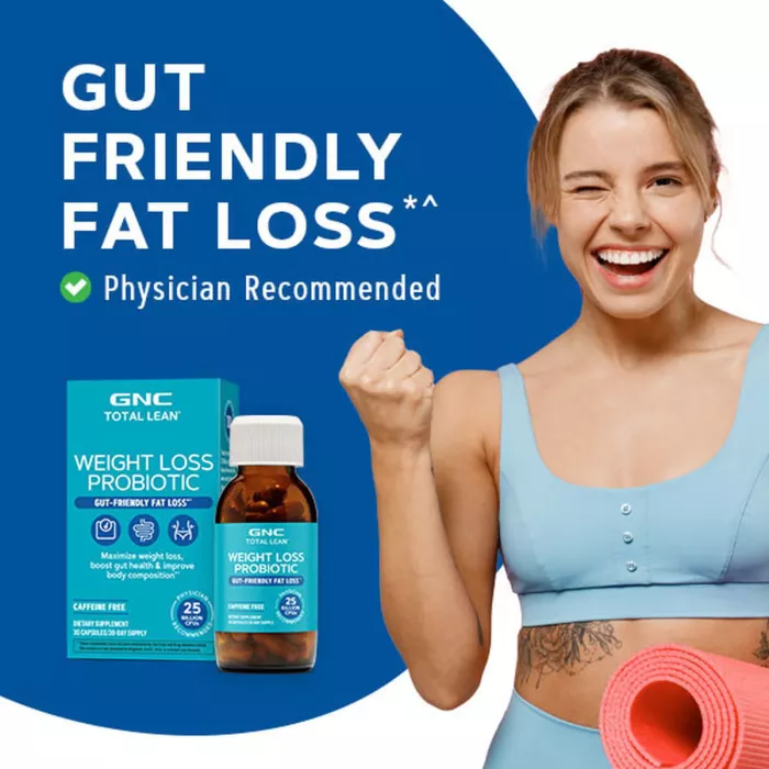 Gnc Total Lean Weight Loss Probiotic, Probiotic Lab4 Studiat Clinic, 25 Miliarde Ufc Culturi Vii Pentru Controlul Greutatii, 30 Cps Gnc Total Lean Weight Loss Probiotic, Probiotic Lab4 Studiat Clinic, 25 Miliarde Ufc Culturi Vii Pentru Controlul Greutatii, 30 Cps