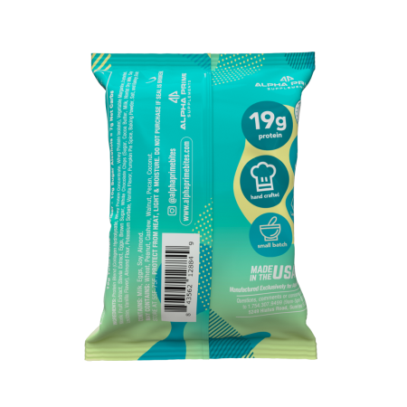 Alpha Prime Prajitura Proteica Cu Aroma De Scortisoara, 65g