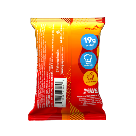 Alpha Prime Prajitura Proteica Cu Aroma De Aluat De Biscuiti, 65g