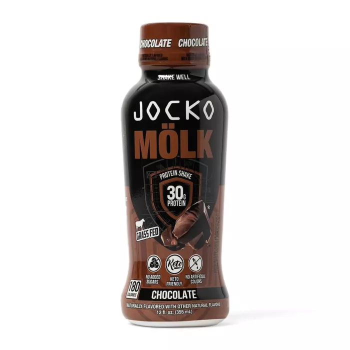 Jocko Molk Protein Shake With Chocolate Flavor, Shake Proteic Cu Aroma Ciocolata, 355 Ml