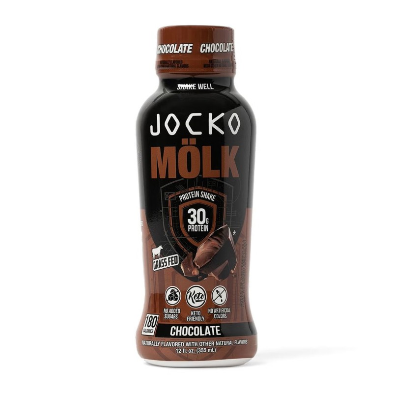 Jocko Molk Protein Shake With Chocolate Flavor, Shake Proteic Cu Aroma Ciocolata, 355 Ml