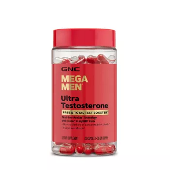 Gnc Mega Men Ultra Testosterone, Formula Avansata Pentru Cresterea Testosteronului Liber Si Total, 120 Cps