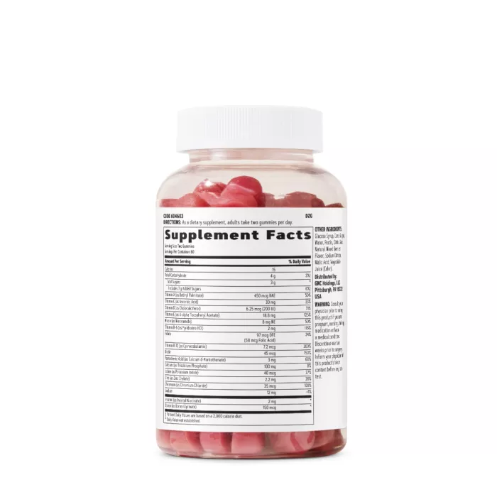 Gnc Women's Complex De Multivitamine Pentru Femei Cu Aroma De Fructe De Padure , 120 Jeleuri Gumate Gnc Women's Complex De Multivitamine Pentru Femei Cu Aroma De Fructe De Padure , 120 Jeleuri Gumate