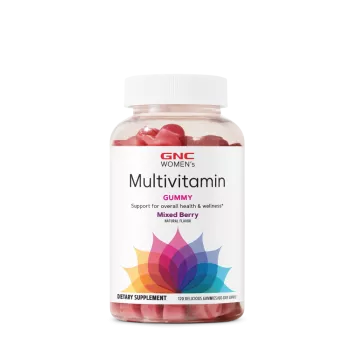 Gnc Women's Complex De Multivitamine Pentru Femei Cu Aroma De Fructe De Padure , 120 Jeleuri Gumate