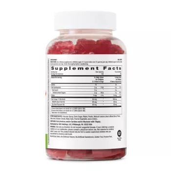 Gnc Milestones Kids Gummy Omega+dha For Kids 2-12, Jeleuri Cu Omega Dha Pentru Dezvoltarea Cognitiva Si Sanatatea Ochilor La Copii, Cu Aroma Naturala De Fructe De Padure Si Lamaie, 120 Jeleuri Gnc Milestones Kids Gummy Omega+dha For Kids 2-12, Jeleuri Cu Omega Dha Pentru Dezvoltarea Cognitiva Si Sanatatea Ochilor La Copii, Cu Aroma Naturala De Fructe De Padure Si Lamaie, 120 Jeleuri