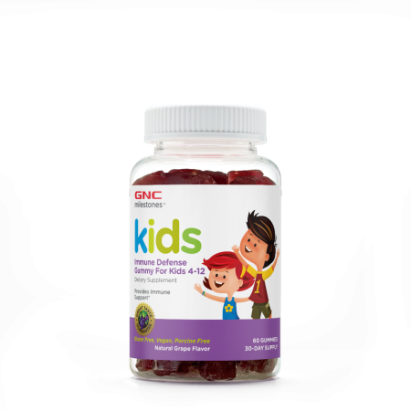 Milestones formula pentru copii cu aroma de struguri (60 jeleuri), GNC Live Well