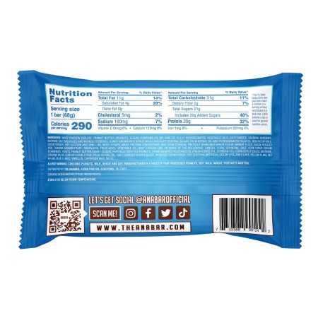 Final Boss Performance Anabar Monster Cookie Crunch, Baton Proteic Cu Aroma De Prajitura Crocanta, 68 G