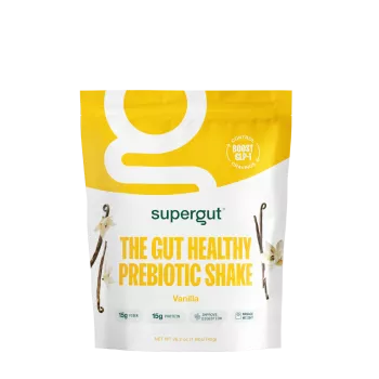Supergut The Gut Healthy Prebiotic Shake Vanilla Flavor, Shake Proteic Cu Prebiotice , Cu Aroma De Vanilie, 742 G