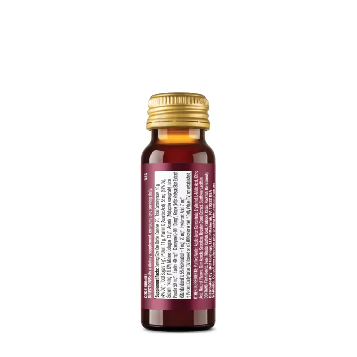 Gnc Premier Collagen Advanced Shot Liquid With Berry Flavor, 50 Ml