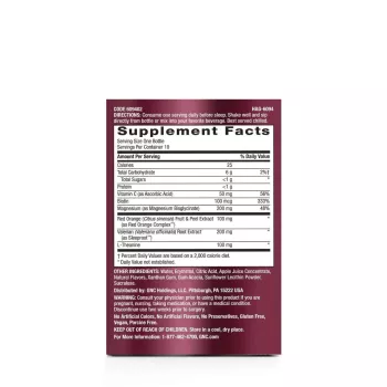 Gnc Moonlit Radiance Beauty Sleep Shot With Mango Flavor, Shot Pentru Frumusete Si Somn Cu Aroma De Mango, 10x 50 Ml