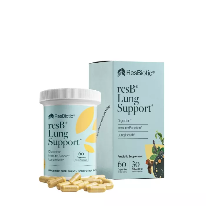 Resbiotic Resb, Suportul Probiotic Pentru Sanatatea Pulmonara, 60 Tb Resbiotic Resb, Suportul Probiotic Pentru Sanatatea Pulmonara, 60 Tb