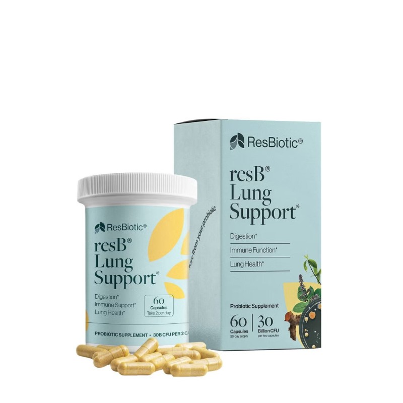 Resbiotic Resb, Suportul Probiotic Pentru Sanatatea Pulmonara, 60 Tb