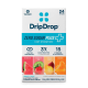 Dripdrop Zero Sugar Plus+ Electrolyte Drink Mix, Variety Pack, Electroliti Fara Zahar Cu Absorbtie Rapida Cu Diferite Arome, 134 G