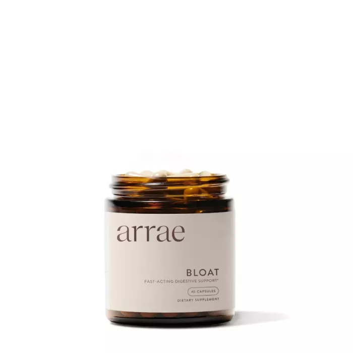 Arrae Bloat Digestive Support, Suport Natural Pentru Digestie Usoara Si Confort Abdominal, 40 Cps Arrae Bloat Digestive Support, Suport Natural Pentru Digestie Usoara Si Confort Abdominal, 40 Cps