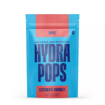 Hydra Pops Electrolyte Popsicles, Electroliti Fara Zahar Cu Aroma De Mere, 288 G
