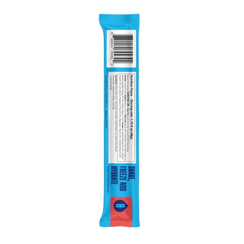 Hydra Pops Electrolyte Popsicles, Electroliti Fara Zahar Cu Aroma De Mere, 288 G