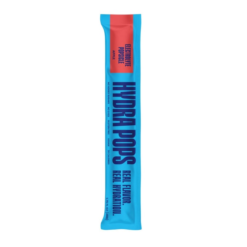 Hydra Pops Electrolyte Popsicles, Electroliti Fara Zahar Cu Aroma De Mere, 288 G