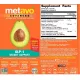 Metavo Advanced Glp-1 Weight Support, Formula Avansata Pentru Managementul Greutatii Cu Avob, 180 Cps
