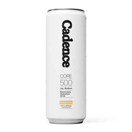 Cadence Core Electrolyte Hydration, Bautura Hidratanta Cu Aroma De Cream Soda, 355 Ml