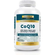 Nature's Lab Coq10 + Alpha Lipoic Acid + Acetyl L-carnitine Hcl, Formula Complexa Pentru Sustinerea Sanatatii Cardiovasculare, Functiei Cognitive Si Productiei Naturale De Energie, 60 Cps