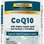 Nature's Lab Coq10 + Alpha Lipoic Acid + Acetyl L-carnitine Hcl, Formula Complexa Pentru Sustinerea Sanatatii Cardiovasculare, Functiei Cognitive Si Productiei Naturale De Energie, 60 Cps