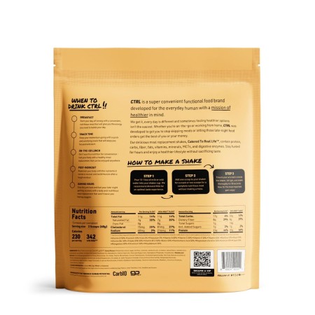 Ctrl Shake Proteic Cu Aroma De Toast Cu Scortisoara, 900 G