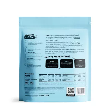 Ctrl Shake Proteic Cu Aroma De Fungi De Cereale Fructate, 900 G