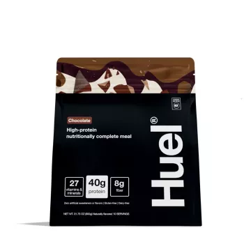Huel Black Edition, High-protein Meal Powder, Masa Completa Bogata In Proteine 100% Vegana, Cu Aroma De Ciocolata, 900 G