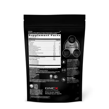 Gnc Amp Amplified Hydration, Electroliti Cu Aroma De Acai, Afine Si Rodie, 20 De Plicuri, 150 G