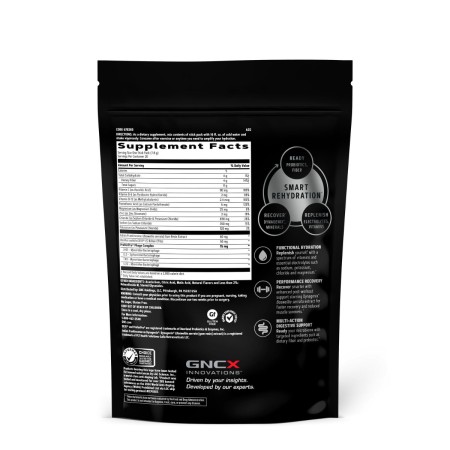 Gnc Amp Amplified Hydration, Electroliti Cu Aroma De Fructe Tropicale, 20 De Plicuri, 152 G
