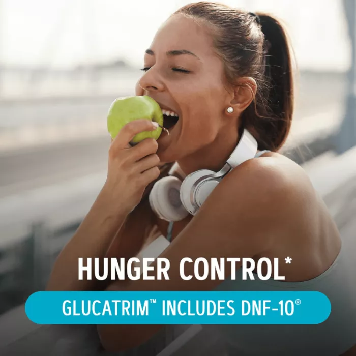 Gnc Total Lean Glucatrim Proven Weight Loss + Blood Glucose Support, Formula Noua Si Imbunatatita Pentru Slabit, 120 Cps  