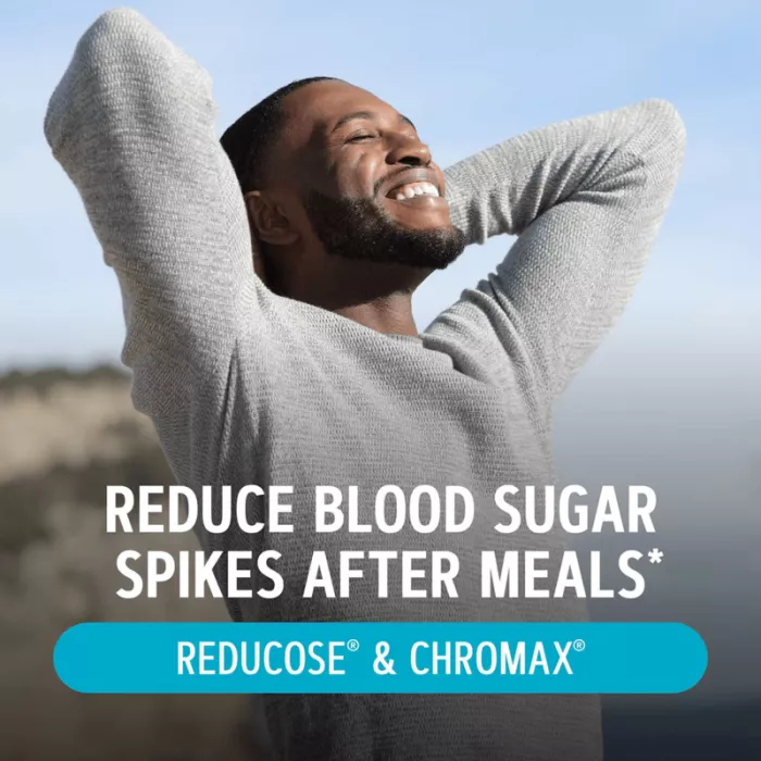 Gnc Total Lean Glucatrim Proven Weight Loss + Blood Glucose Support, Formula Noua Si Imbunatatita Pentru Slabit, 120 Cps  