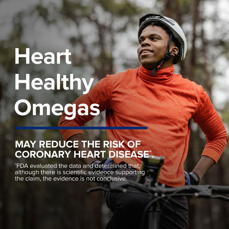 Gnc Triple Strength Fish Oil Plus Coq-10, Ulei De Peste Plus Coenzima Q-10,  60 Cps